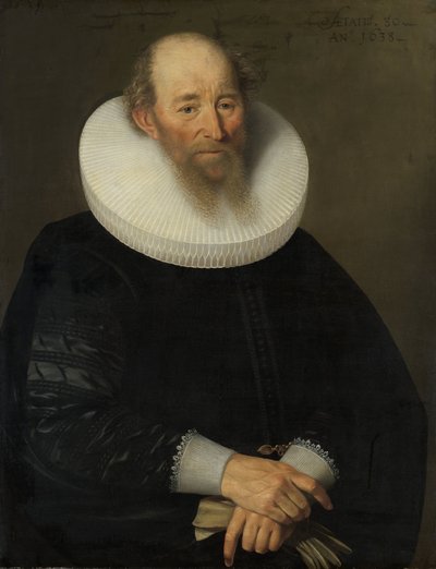 Porträt eines alten Mannes von Samuel Hoffmann