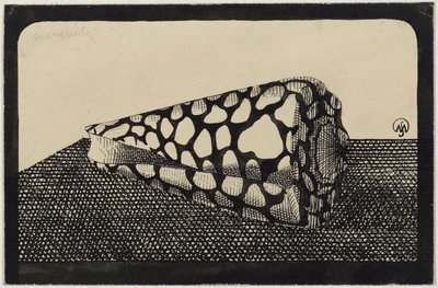 Schnecke, nach links von Samuel Jessurun de Mesquita