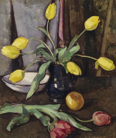 Stillleben mit Tulpen von Samuel John Peploe
