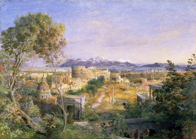Ein Blick auf das antike Rom, 1838 von Samuel Palmer