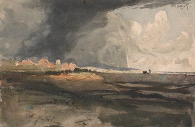 In Hailsham, Sussex: ein Sturm zieht auf von Samuel Palmer