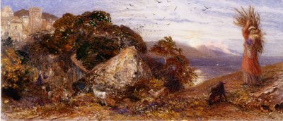 Aufgehender Mond von Samuel Palmer