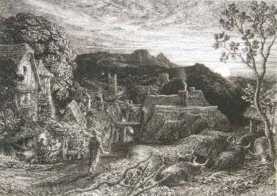 Der Ausrufer von Samuel Palmer