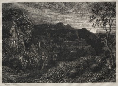 Der Ausrufer von Samuel Palmer