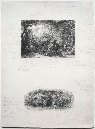Der Weinstock von Samuel Palmer