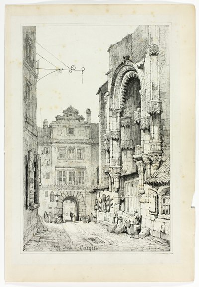 Thein-Kirche, Prag von Samuel Prout