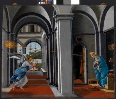 Die Verkündigung, ca. 1490 von Sandro (1444/5 1510) Botticelli