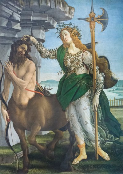 Pallas und der Zentaur von Sandro Botticelli