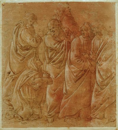 Die Frau aus Kanaan von Sandro Botticelli