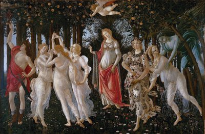 Der Frühling von Sandro Botticelli