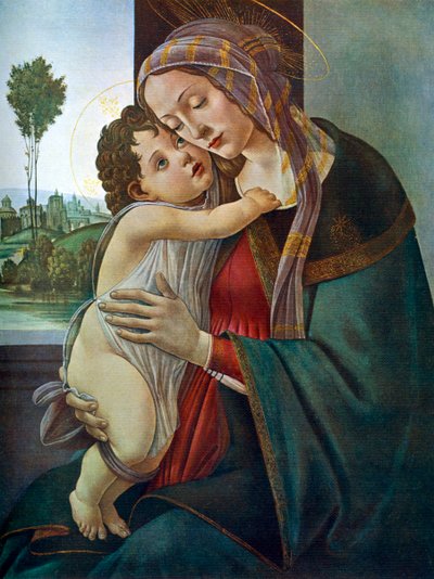 Die Jungfrau und das Kind, ca. 1475-1500, 1912 von Sandro Botticelli