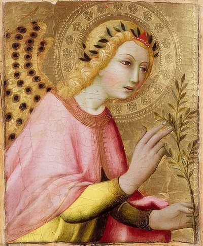Der Engel der Verkündigung von Sano di Pietro