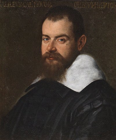 Porträt von Galileo Galilei von Santi di Tito
