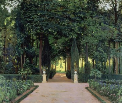 Gärten von Aranjuez von Santiago Rusiñol