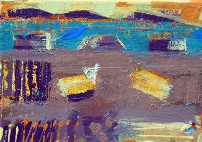 Insel Schafe von Sara Hayward