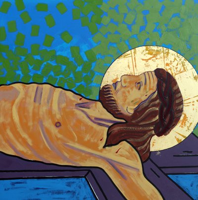 Jesus wird ans Kreuz genagelt von Sara Hayward
