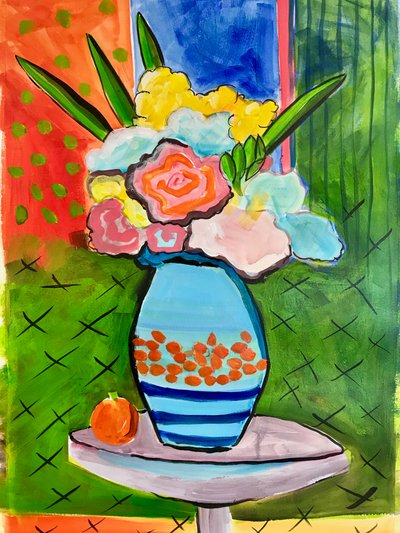 Blumenvase, 2019 von Sarah Thompson Engels