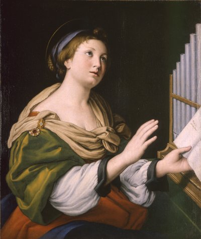 Heilige Cäcilia, zwischen 1640 und 1650 von Sassoferrato