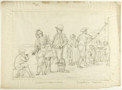 Verkäufer von Gelati und Caramelle von Saverio della Gatta