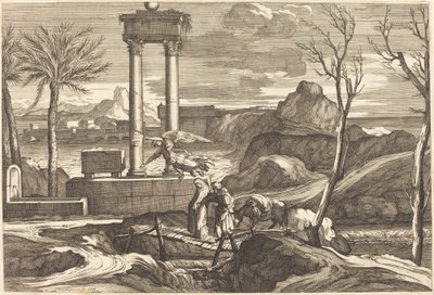 Die Flucht nach Ägypten von Sébastien Bourdon