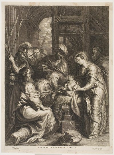 Anbetung der Könige von Schelte Adamsz. Bolswert