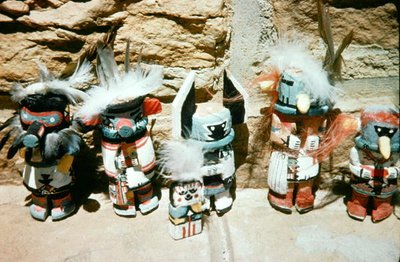 Kachina-Puppen von School American