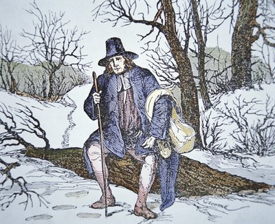 Roger Williams in der Wildnis von School American