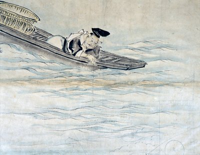 Ein chinesisches Sinken. 19. Jahrhundert von School Chinese