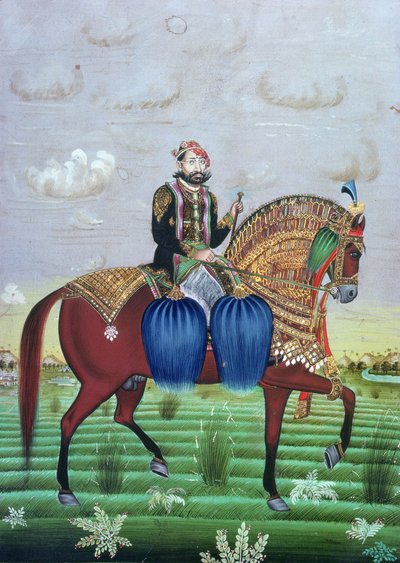 Maharaja Jai Singh II von Jaipur (1699-1743) von School Indian