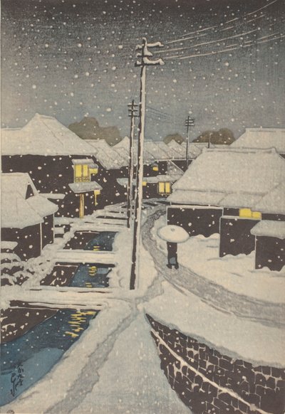 Abendschnee von School Japanese