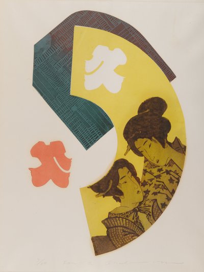 Fächer von Japanese School