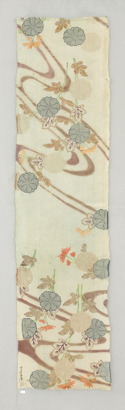 Kimono-Fragment (Stoff) von Japanese School