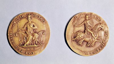 Siegel von Robert VIII Bruce, 1326 von Scottish School