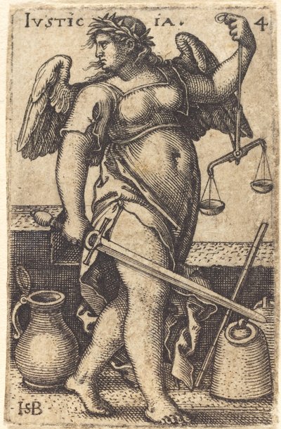 Justitia von Sebald Beham