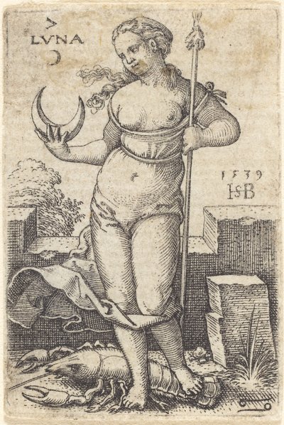 Luna von Sebald Beham