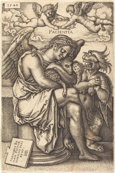 Geduld von Sebald Beham