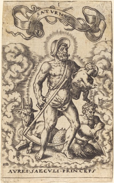 Saturn von Sebald Beham