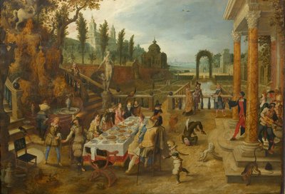 Fête champêtre, ca. 1615-1620 von Sebastiaen Vrancx