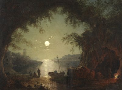 Eine mondbeschienene Bucht von Sebastian Pether