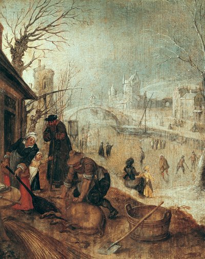 Winterszene von Sebastian Vrancx
