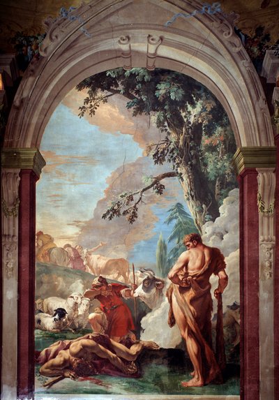 Herkules und Cacus von Sebastiano Ricci