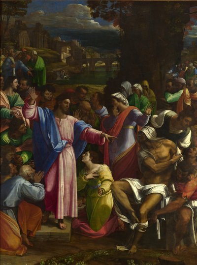 Die Auferweckung des Lazarus, ca. 1518 von Sebastiano del Piombo