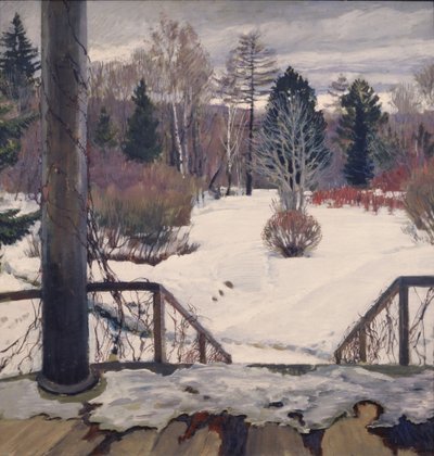 Der Frühling kommt, 1911 von Sergei Arsenevich Vinogradov
