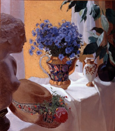 Stillleben, 1916 von Sergei Vasilevich Chekhonin