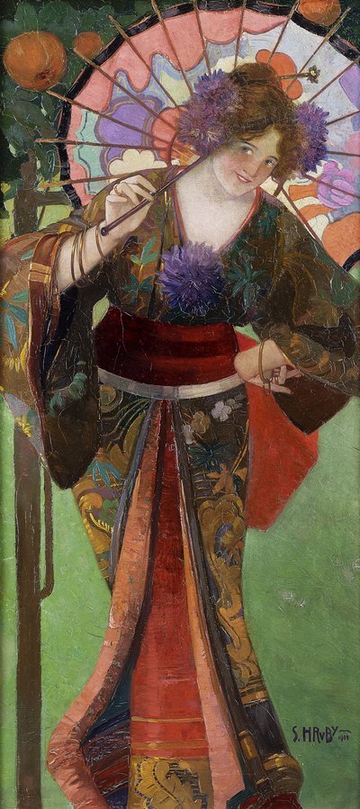 Geisha von Sergius Hruby