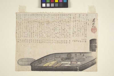 Toilettenset, unbekanntes Datum von Shibata Zeshin