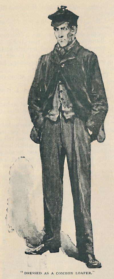 Gekleidet als ein gewöhnlicher Landstreicher, 1892 von Sidney Paget