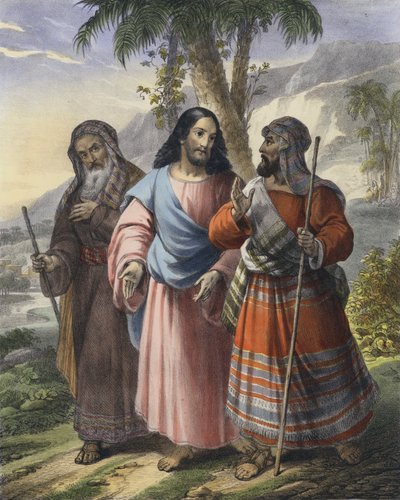 Die Reise nach Emmaus von Siegfried Detler Bendixen