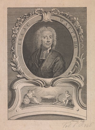 Isaac Watts von Simon Francois Ravenet
