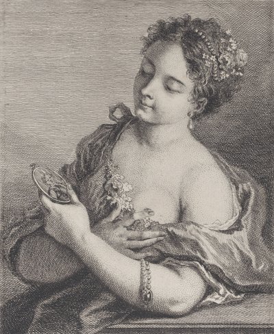 Frühling Le Printemps, 1742-62 von Simon Francois Ravenet